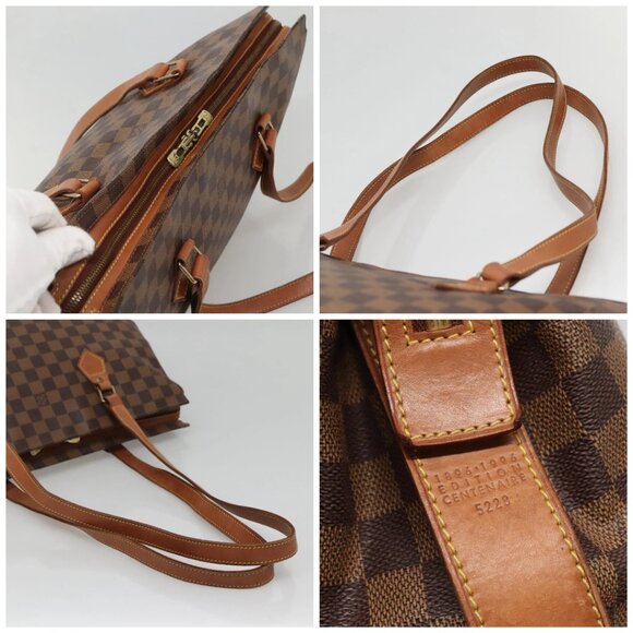 LOUIS VUITTON Damier Ebene Colombine Bag 100th anniversary N99037 LV Auth 141322 - Picture 16 of 16